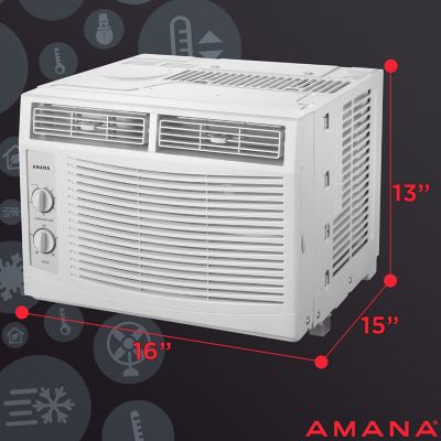 Image showing  115V Window Air Conditioner with Mechanical Controls, 150 sq. ft., 5,000 BTUs