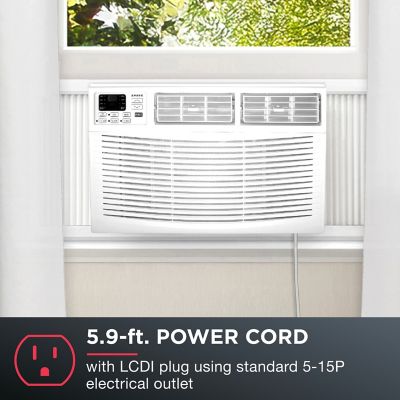 Image showing  115V Window Air Conditioner with Remote Control, 450 sq. ft., 10,000 BTU, AMAP101CW