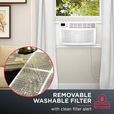 Image showing  115V Window Air Conditioner with Remote Control, 450 sq. ft., 10,000 BTU, AMAP101CW