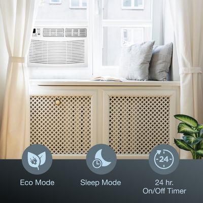 Image showing 5 th Amana 12,000 BTU 115V Window-Mounted Air Conditioner with Remote Control, AMAP121CW