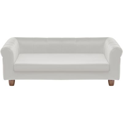 Image showing  42-In. Elegant Faux-Velvet Rectangle Pet Bed for Medium and Large Dogs