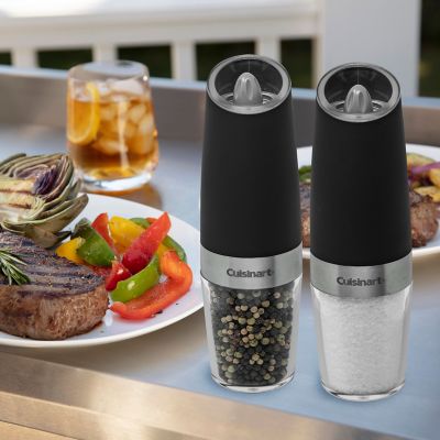 Image showing 9 th Cuisinart Gravity Salt and Pepper Mills, CSS-2424