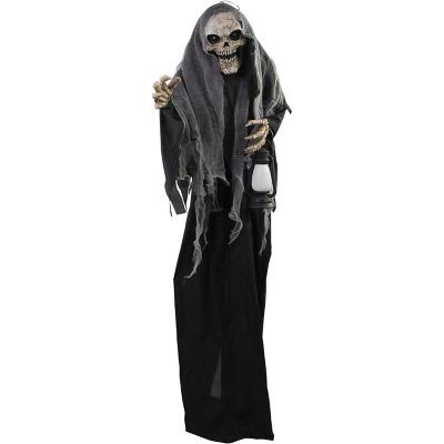 Haunted Hill Farm 6 ft. Lampa Solais the Animated Gruesome Reaper, HHRPR-24FLSA