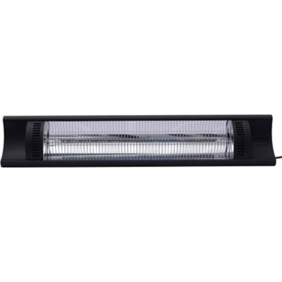 Hanover Outdoor Carbon Fiber Infrared Electric Heat Lamp, 136 sq. ft., 5,118 BTU, Black