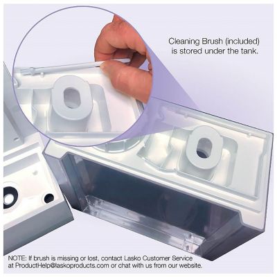 Image showing 6 th Lasko Products Quiet Ultrasonic Digital Warm and Cool Mist Humidifier