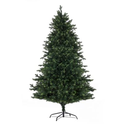 Nearly Natural Inc 5' Flocked Grand Northern Rocky Fir Artificial Christmas  Tree with Warm Micro (Multifunction with Remote Control) LED Lights