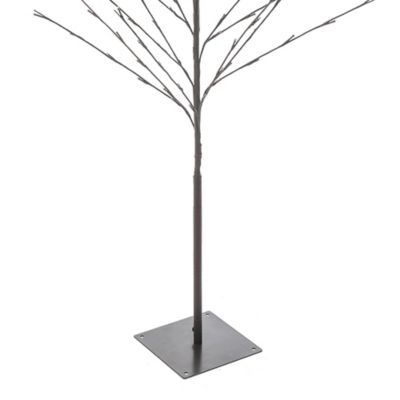Image showing  5.9 ft. Pre-Lit Artificial Twig Branch Tree