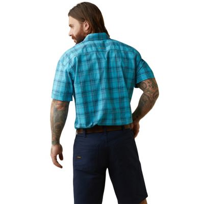 Image showing  Men's Rebar Made Tough Short-Sleeve Work Shirt
