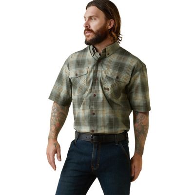 Ariat Men's Rebar Made Tough Short-Sleeve Work Shirt