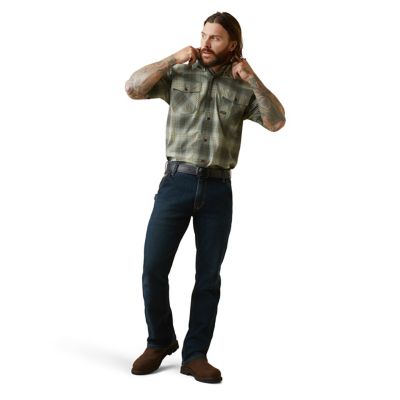 Image showing  Men's Rebar Made Tough Short-Sleeve Work Shirt