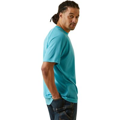 Image showing  Men's Rebar Heat Fighter Short-Sleeve Work T-Shirt