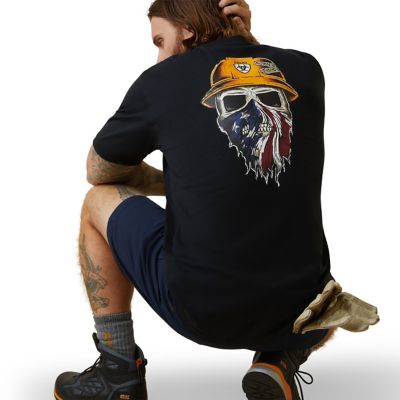 Image showing  Men's Rebar Workman Born for This Short -Sleeve Work T-Shirt