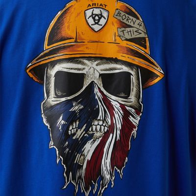 Image showing  Men's Rebar Workman Born for This Short -Sleeve Work T-Shirt