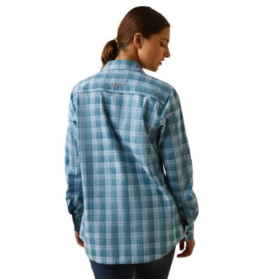 Image showing  Women's Rebar Made Tough DuraStretch Long-Sleeve Work Shirt