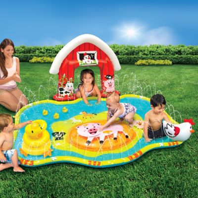 Image showing  Farmyard Fun Sprinkler Park