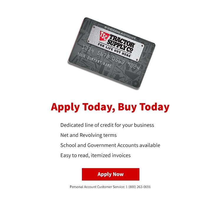 Financing - Tractor Supply Co.