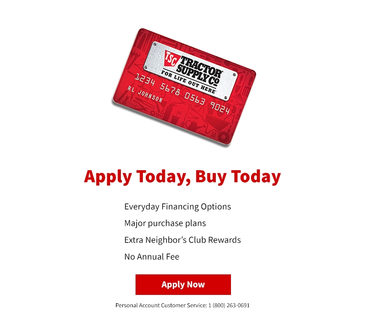 Financing - Tractor Supply Co.