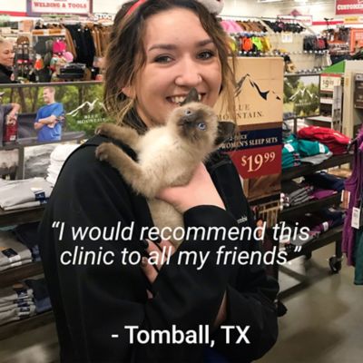 tractor supply cat clinic