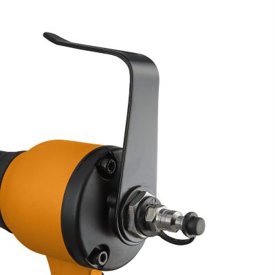 Image showing  2nd Generation Pneumatic 15 deg. 3 in. Coil Framing Nailer, Adjustable Metal Belt Hook and 1/4 in. NPT Air Connector