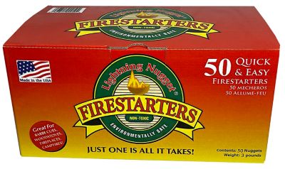 Lightning Nugget Fire Starters, 50 ct.