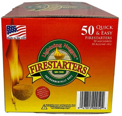 Image showing  Fire Starters, 50-Pack