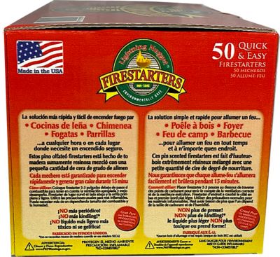 Image showing  Fire Starters, 50-Pack