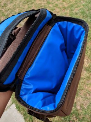 Image showing  PVC Saddle Bag and Cantle Bag Set