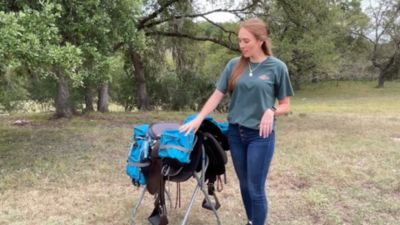 Image showing  Adventurer PVC Pommel Bag