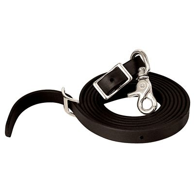 Reinsman 5/8 in. x 8 ft. Black Biothane Roping Rein