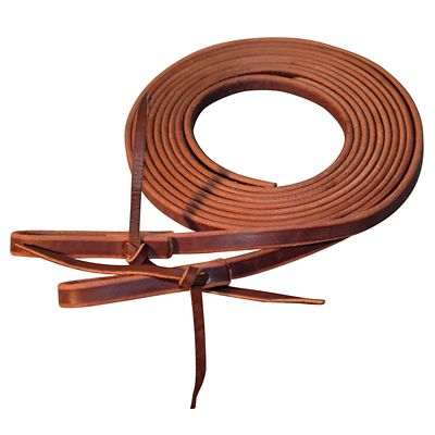 Reinsman 1/2 in. x 8 ft. Latigo Split Rein