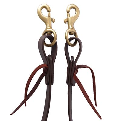 Image showing  Bio 3/4 in. Split Rein, Brass, 0131-1201