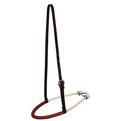 Reinsman 5/16 in. Single Rope Leather Noseband