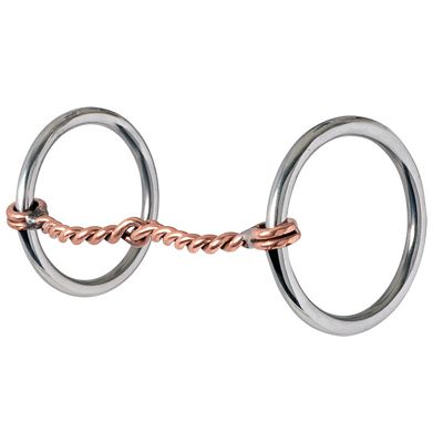 Reinsman 3 in. Traditional Heavy Loose Copper Bit, 3 in. Cheek, 5 in. Mouth, Stage B