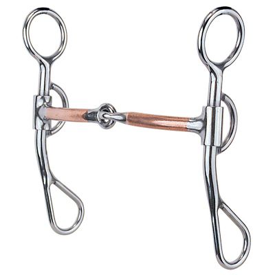 Reinsman 6 in. Argentine Copper Curb Bit, 6 in. Cheek, 5 in. Mouth, Stage B