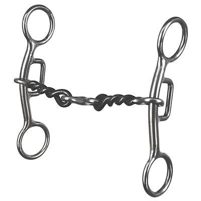 Reinsman 5 in. Sharon Camarillo Tender Sweet Iron Bit, 5 in. Cheek, 5-1/2 in. Mouth, Stage B