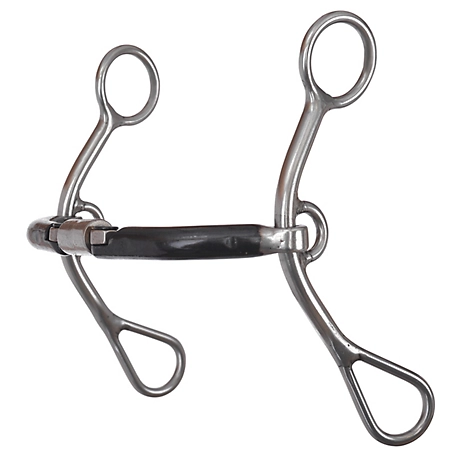 Reinsman 6 in. Shank Sharon Camarillo Jointed Sweet Iron Gag Bit, 6 in. Cheek, 5-1/2 in. Mouth, Stage C, 769