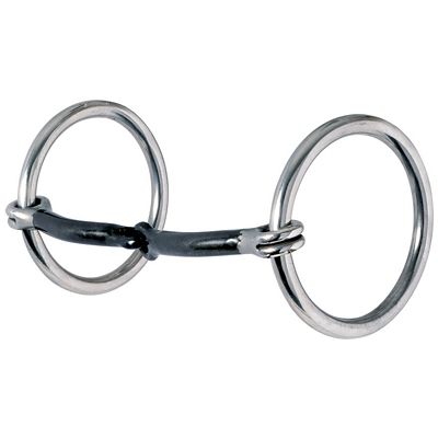 Reinsman Traditional Heavy Loose Rings Sweet Iron Bit, 3 in. Cheek, 5-1/2 in. Mouth, Stage A