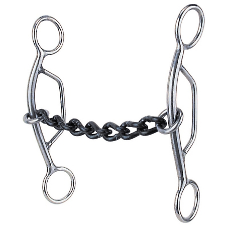 Reinsman 5 in. Rosie Sweet Iron Pony Gag Bit, 5 in. Cheek, 4-1/2 in. Mouth, Stage B