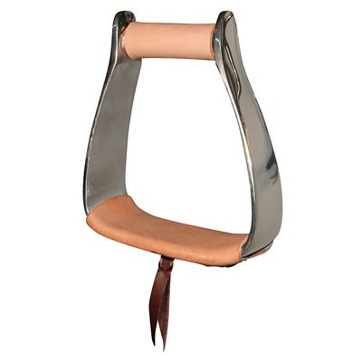 Reinsman Stirrup-Aluminum Angled Roper