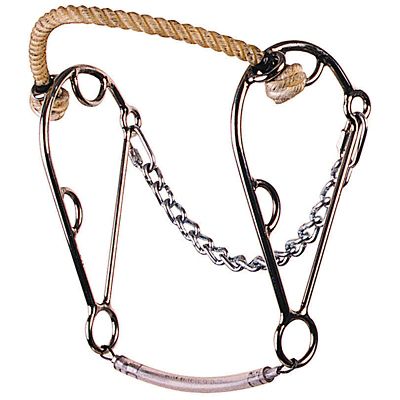 Reinsman 7 in. Stiver Hackamore Bit, 7 in. Cheek, Stage D