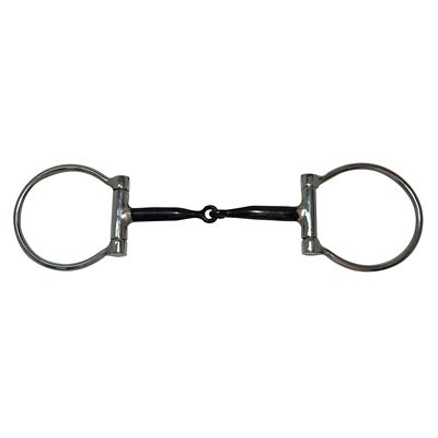 Diamond R Sweet Iron D-Ring Snaffle Bit, 3 in. Cheek, 5 in. Mouth