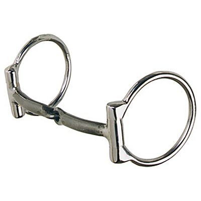 Diamond R D-Ring Sweet Iron Snaffle Bit, 3 in. Cheek, 5 in. Mouth