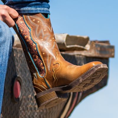 justin men's original stampede copper kettle rowdy work boots