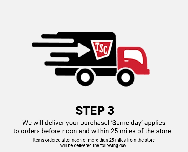 Same Day Delivery | Tractor Supply Co.