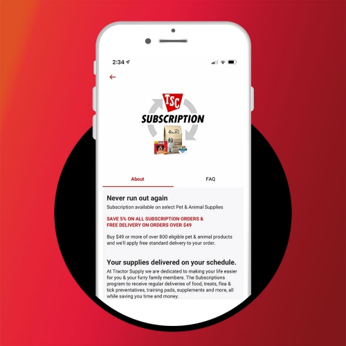 The Official App for Your Life Out Here Tractor Supply Co.