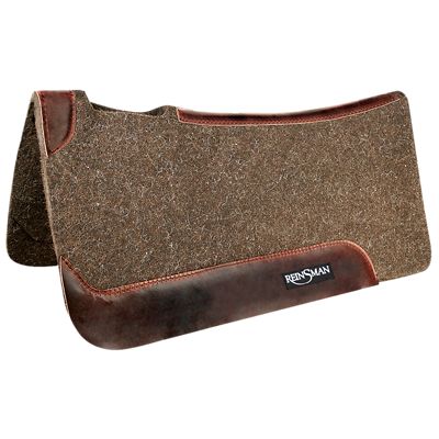 Image showing  Square Contour Wool Felt Saddle Pad