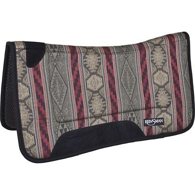 Reinsman Square Contour Saddle Pad, Tacky Too, 32 in. x 32 in.