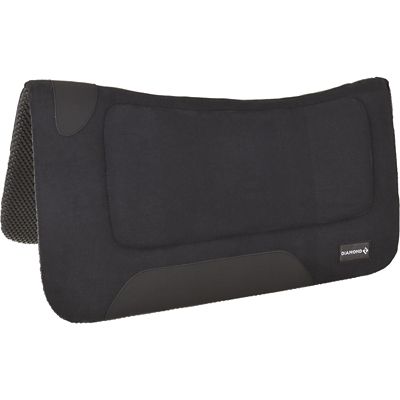 Diamond R Square Contoured Tacky Saddle Pad