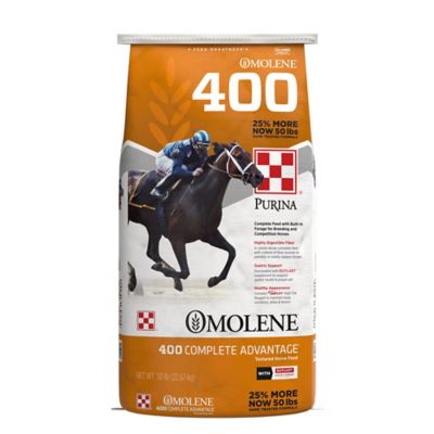 Image showing  Omolene 400 Complete Advantage Horse Feed, 50 lb. Bag