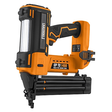 Freeman 20V Cordless 18 Gauge 2 in. Brad Nailer (Tool Only) - 1400 Shots per Charge
